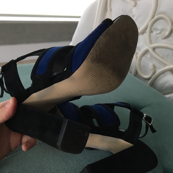 Saks Fifth Avenue - Carissa Suede Block Heels - Picture 5 of 8